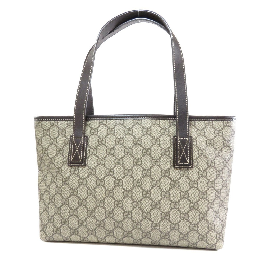Gucci Monogram Joy Tote leather GG Supreme brown